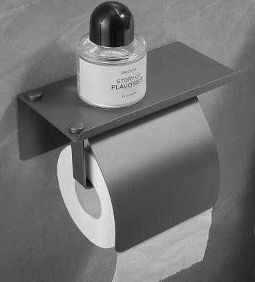 Toilet paper rack 304 stainless steel toilet paper box storage rack Wall-mounted sanitary tissue paper rack paper box