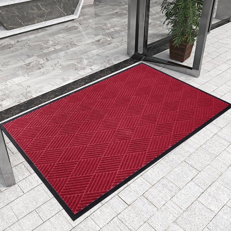 Home dust-removing entrance floor MATS, wear-resistant and anti-slip floor MATS for household foyers and doorways