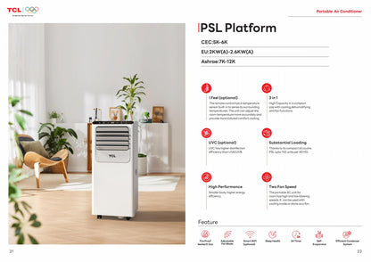 TCL PSL Platform mobile air conditioner