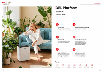 TCL DEL Platform dehumidifier