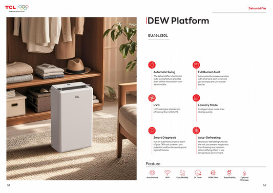 TCL DEW Platform dehumidifier