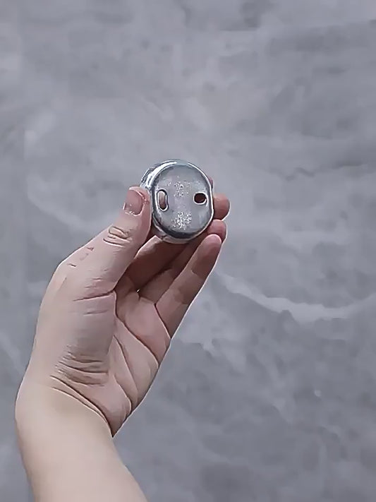 No-drill bathroom towel rack, minimalist and luxurious single bar, washbasin towel bar, trendy gunmetal gray