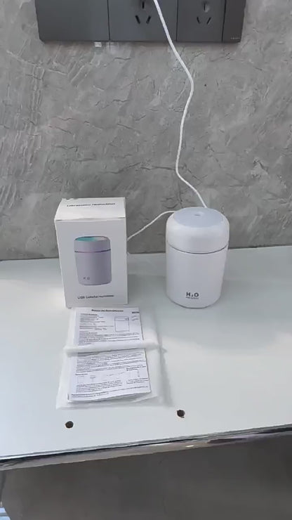 usb multi-functional humidifier, portable car, small household, mini indoor desktop air humidifier