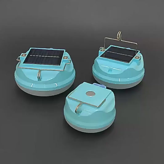 Solar energy Rechargeable Camping Lights  White Tent Lights Mini Flashlight Portable LED Camping Lantern Survival Gear Camping Accessories for Hiking Backpacking Fishing Hurricane Emergency Outage