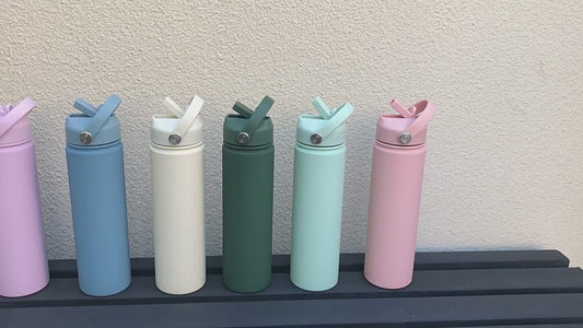 750ml stainless steel water bottle, wide-mouthed portable hand-held bottle, outdoor sports suction nozzle, insulated cup