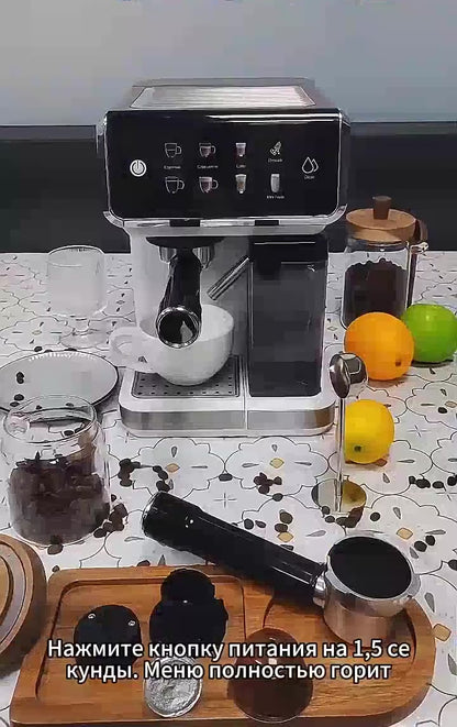 Home fully automatic 20-bar high-pressure office small Italian capsule coffee machine, three-in-one