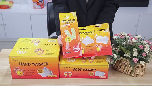 Hand warmers, heating insoles, warm foot patches, warm patches - long-lasting, safe, natural and odorless air-activated hand warmers - heat up to 10 hours